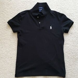 Ralph Lauren Golf XS slim fit polo shirt - black